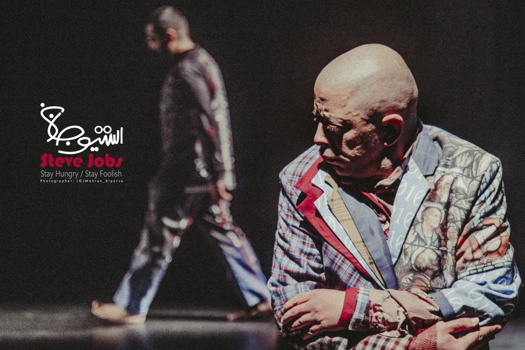 نمایش استیو جابز مهران رنج بر